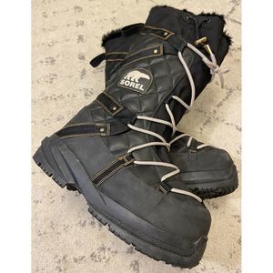Sorel Women’s Lace Up Waterproof Winter Snow Boots 7